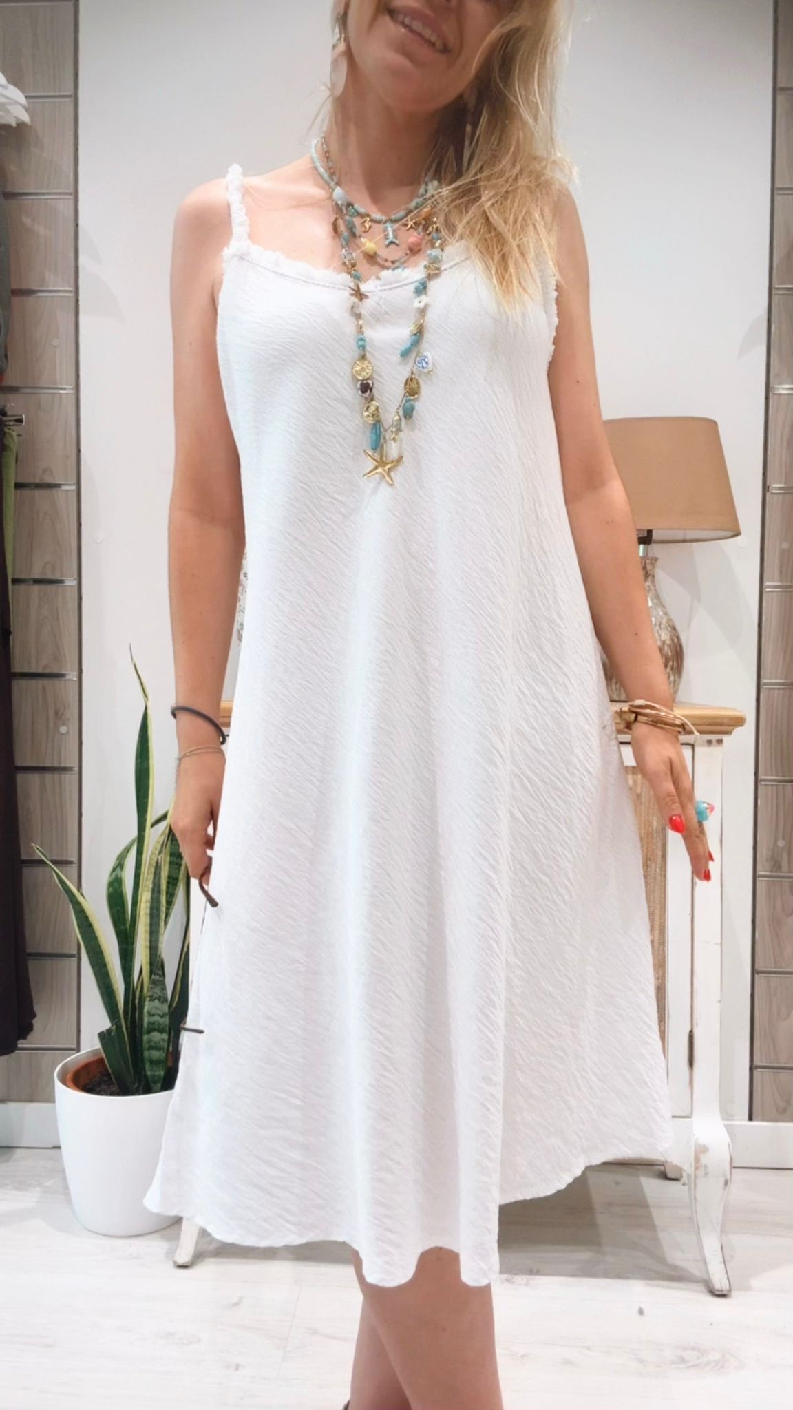 Vestido Mimosa Blanco