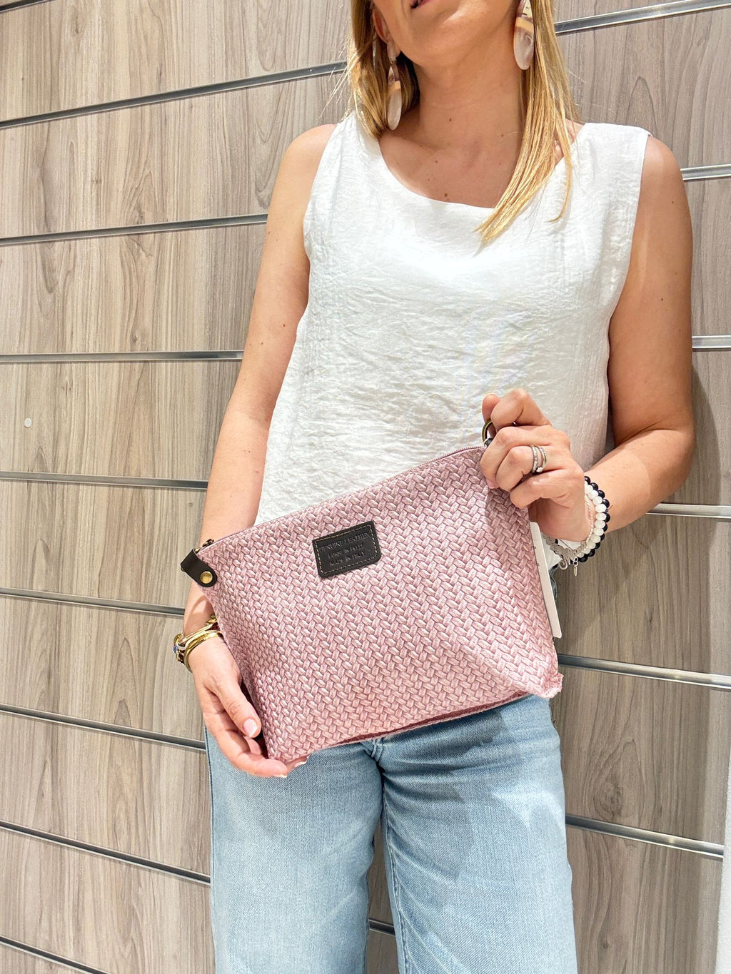 Bolso Alejandra de Piel Rosa