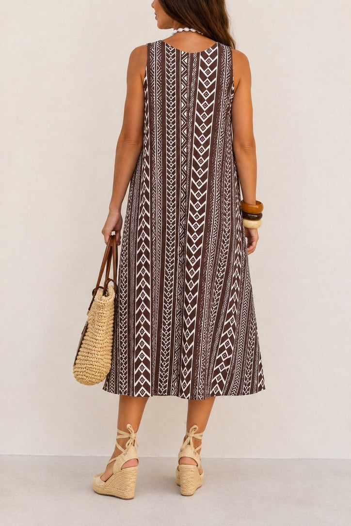 Vestido Turín Chocolate