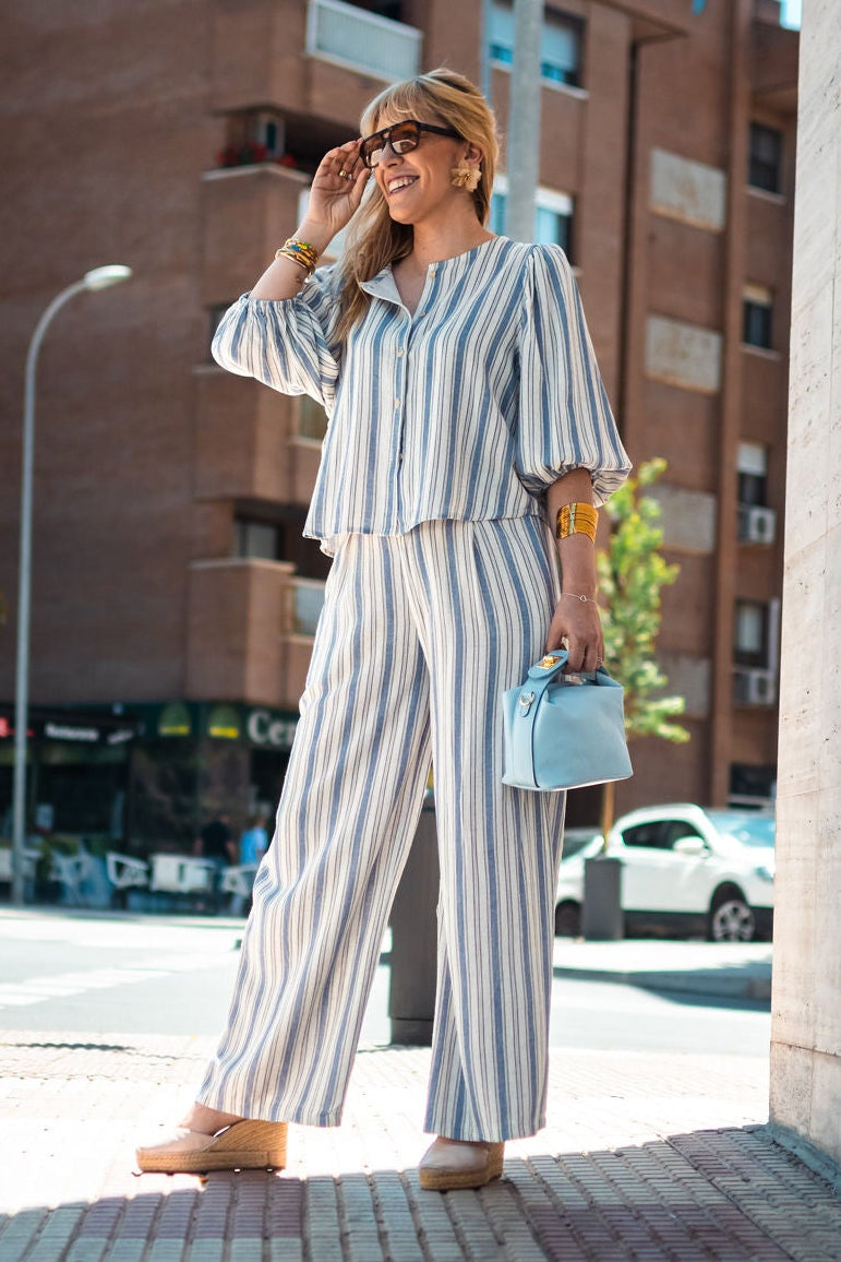 Camisa Pilar Azul