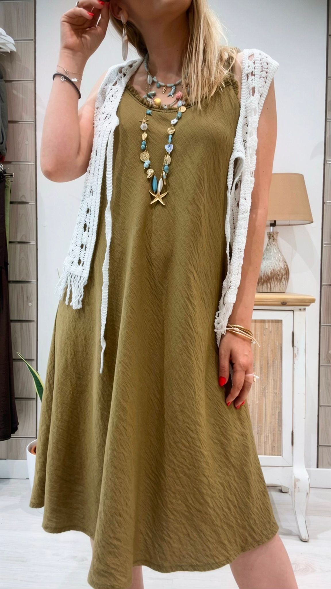 Vestido Mimosa Verde