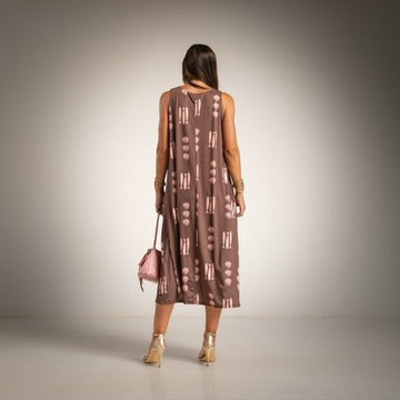 Vestido Milán Marrón