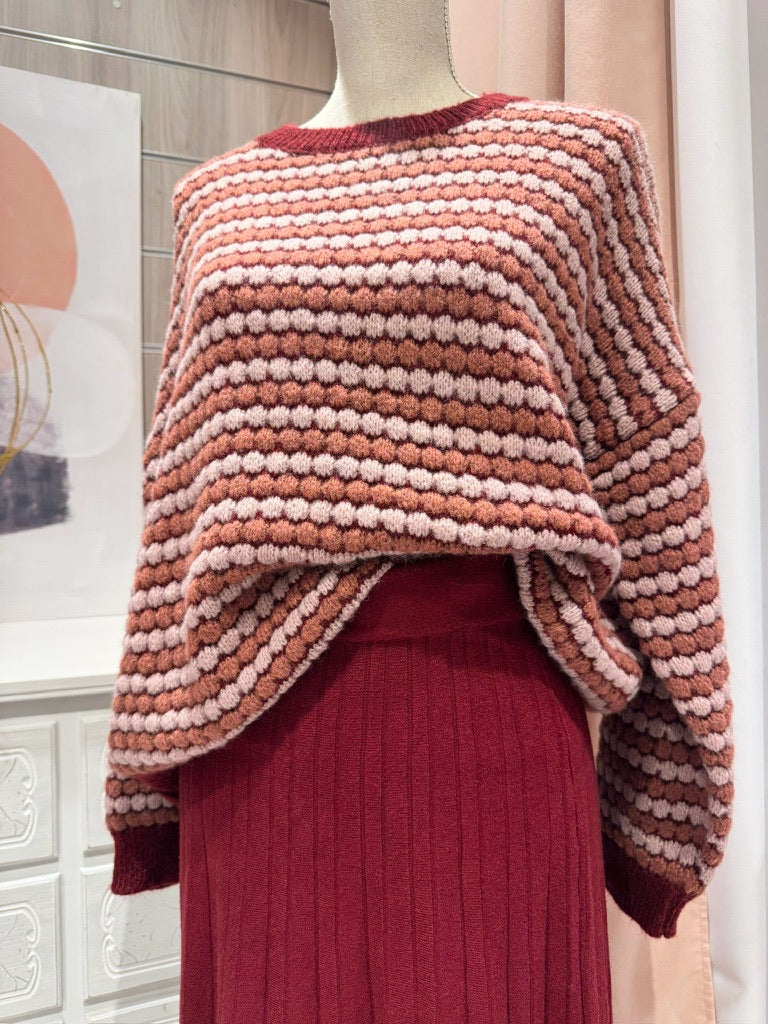 Jersey Estrella Burdeos