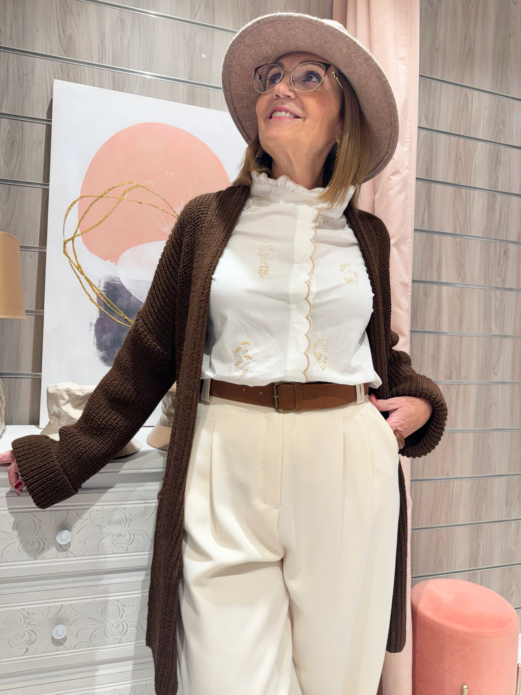 Pantalón Sofía Beige