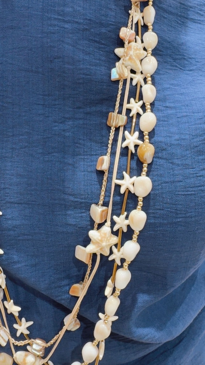 Collar Estrella Beige