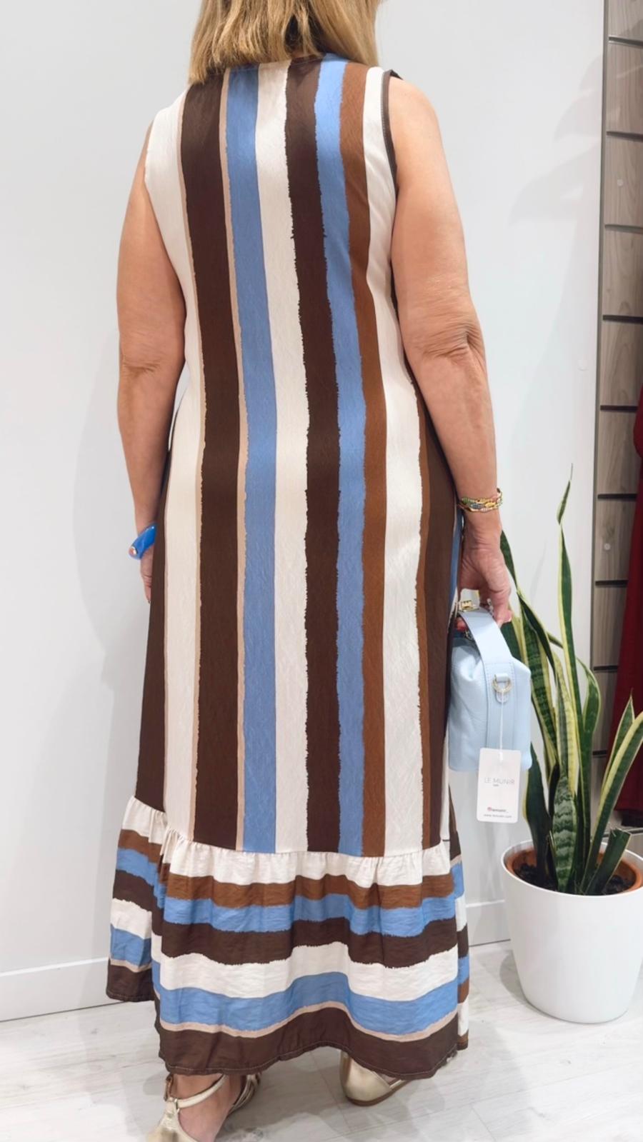 Vestido Maya Azul