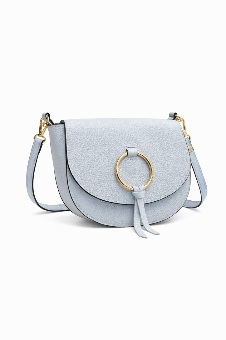 Bolso Catalina de Piel Azul
