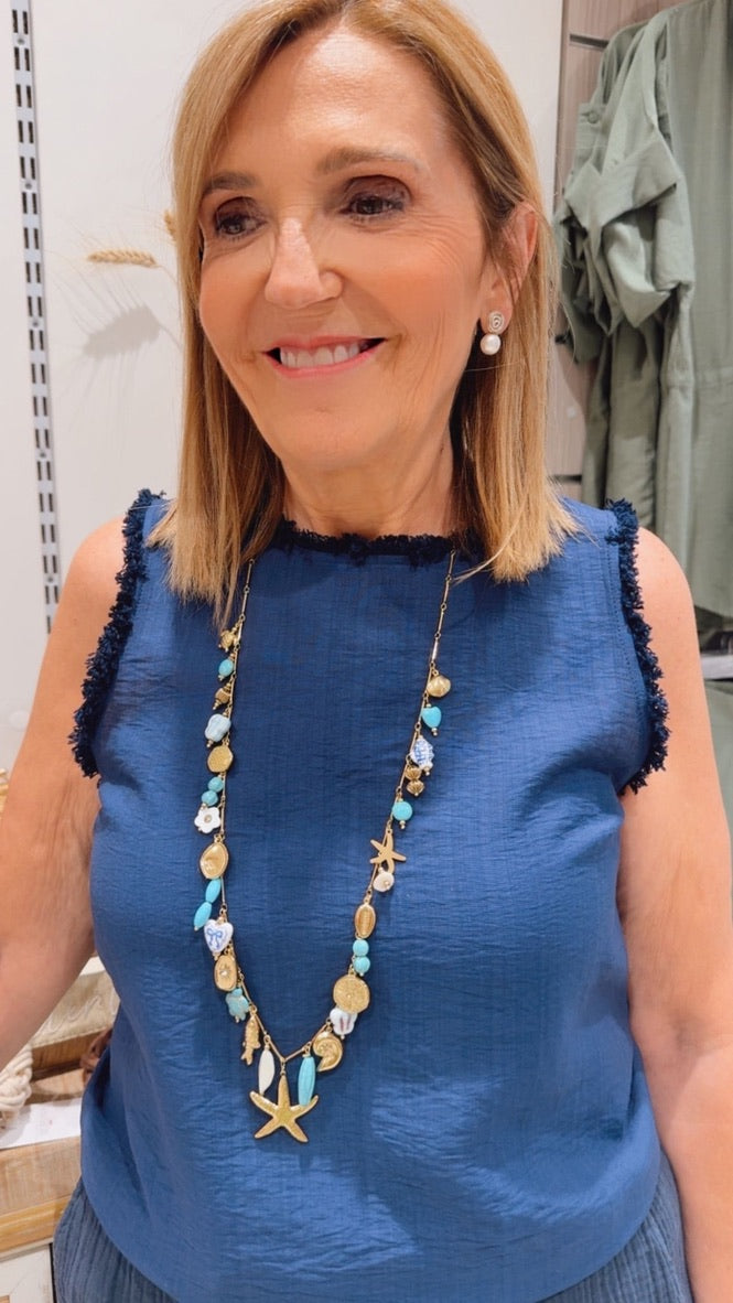 Collar Patricia Azul
