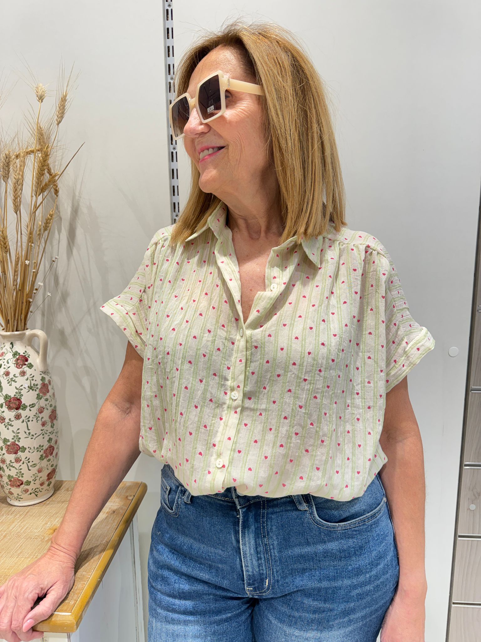 Camisa Laura Beige
