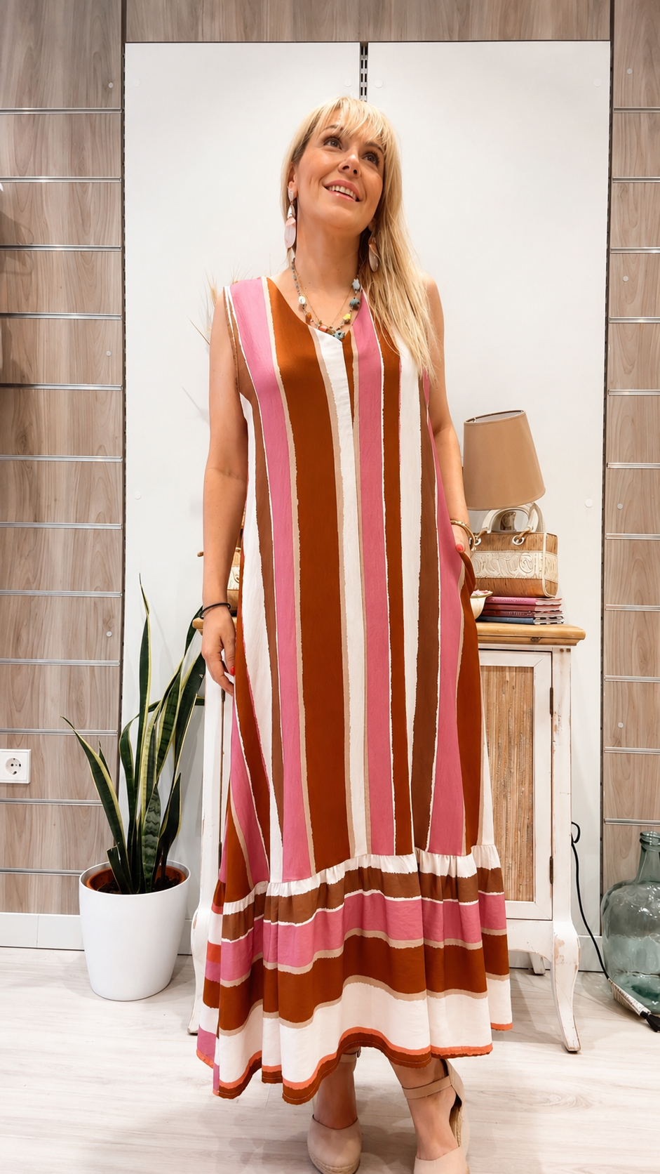 Vestido Maya Rosa