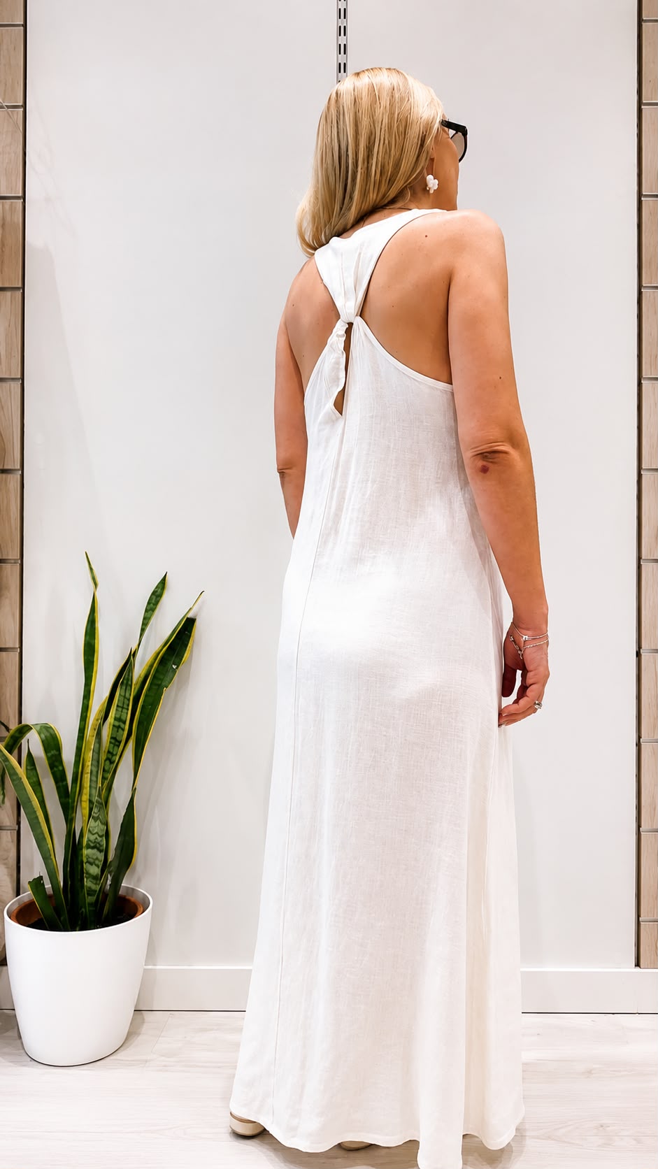 Vestido Alessia Beige