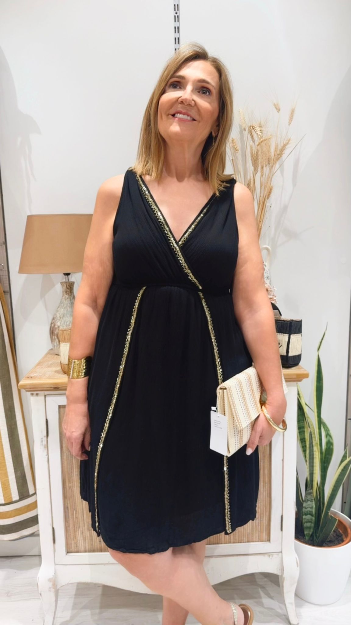 Vestido Sira Negro