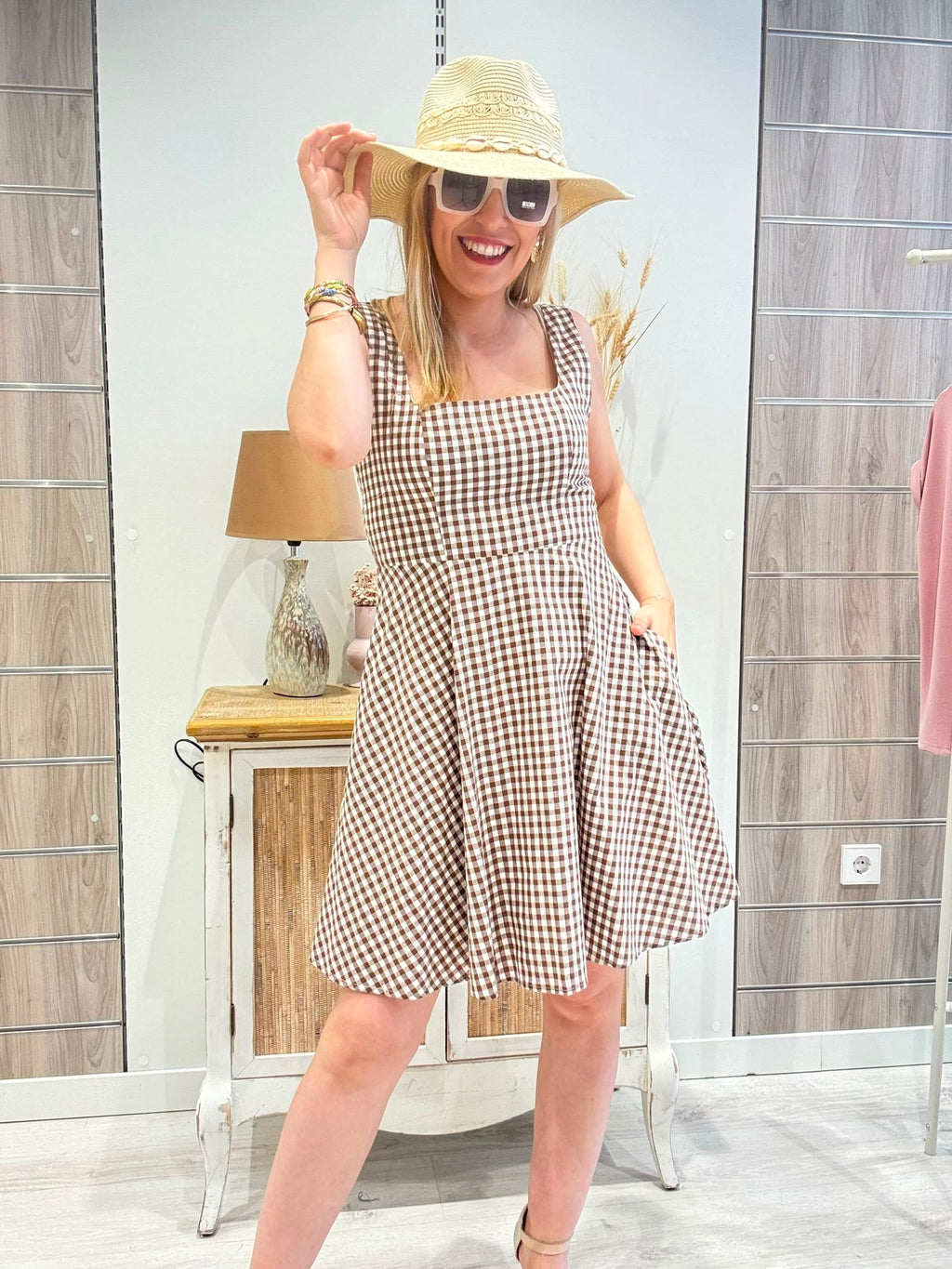Vestido Carmín