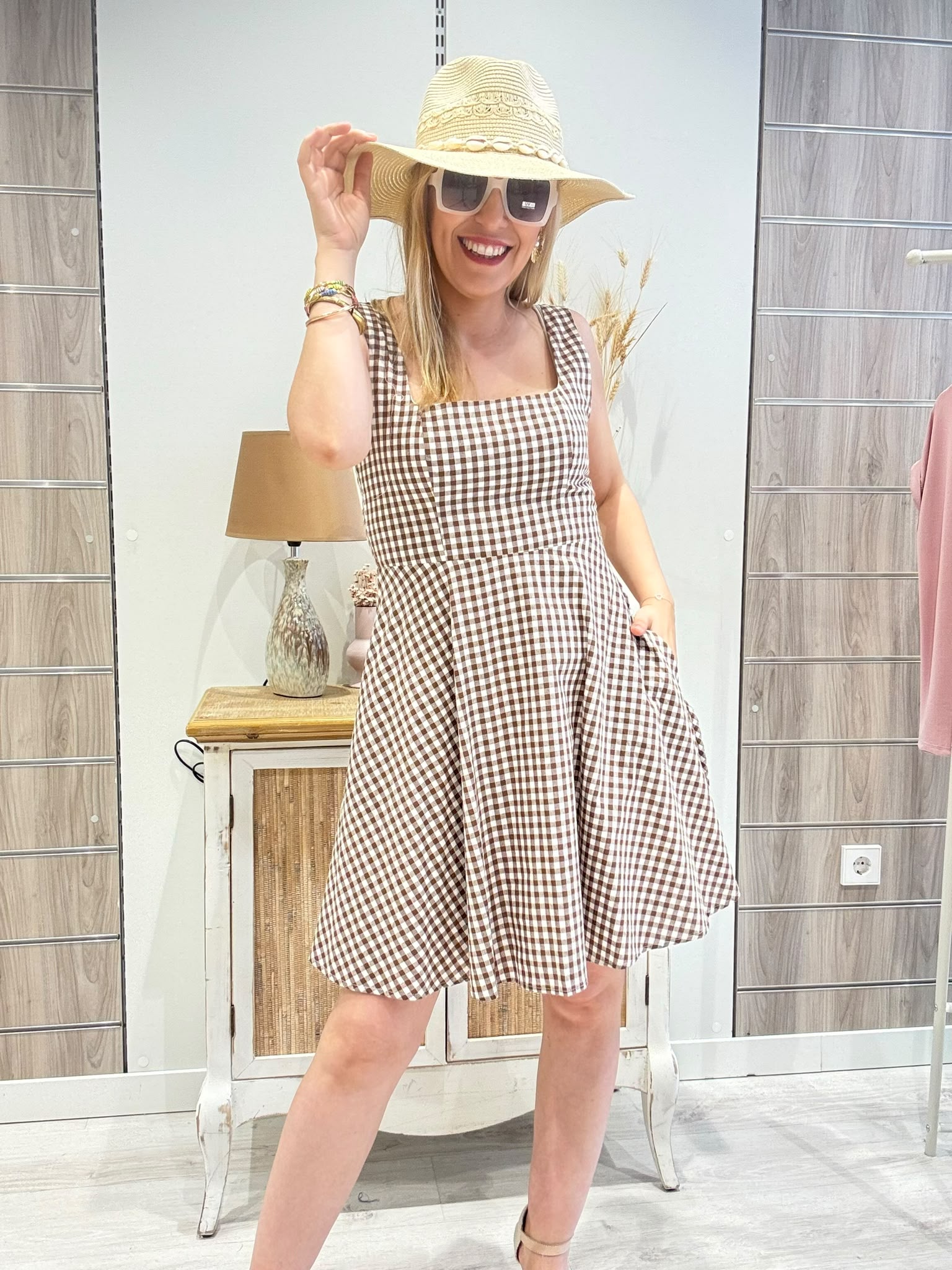 Vestido Carmín