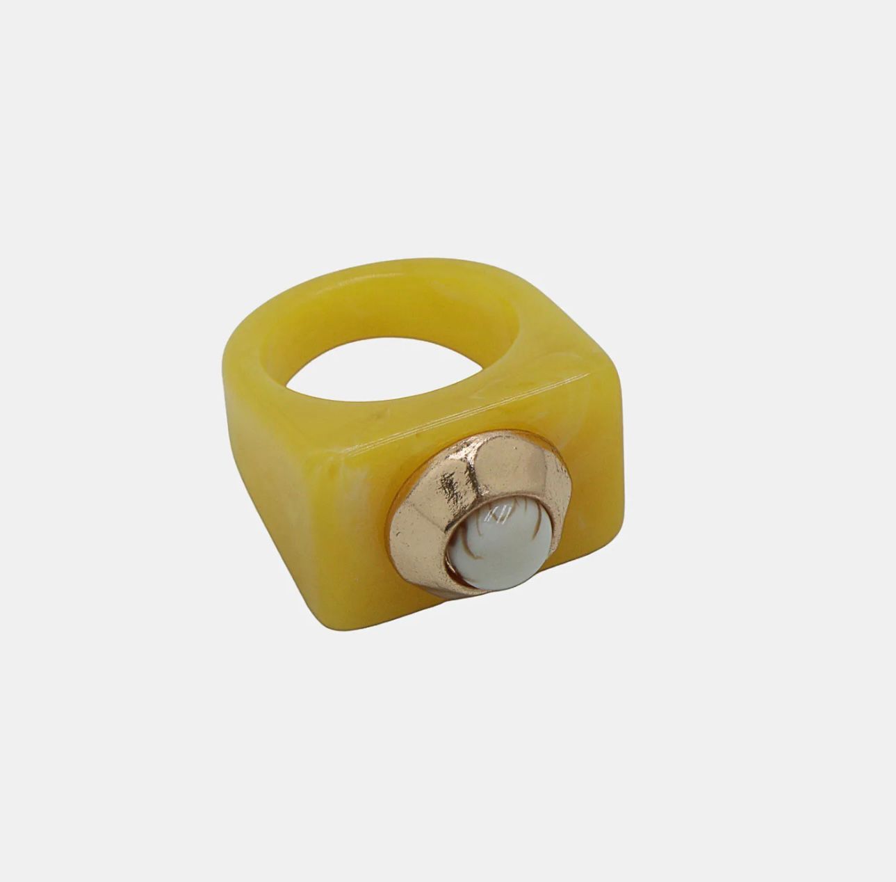 Anillo Mar Amarillo Círculo