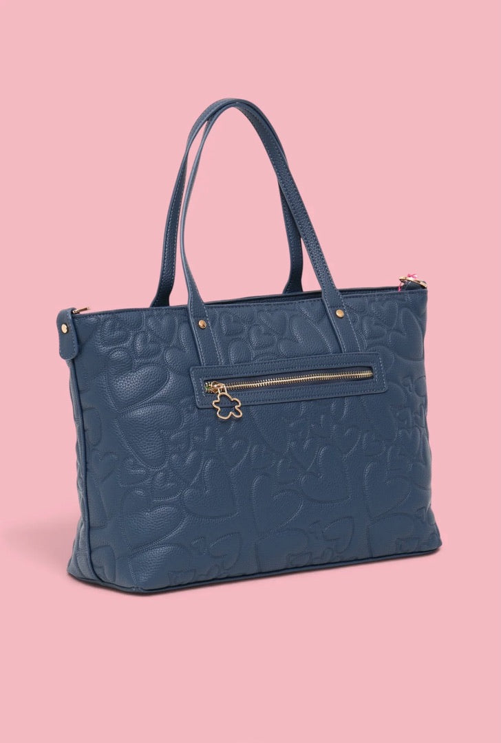 Shopper Corazones Azul – Ágatha Ruiz de la Prada