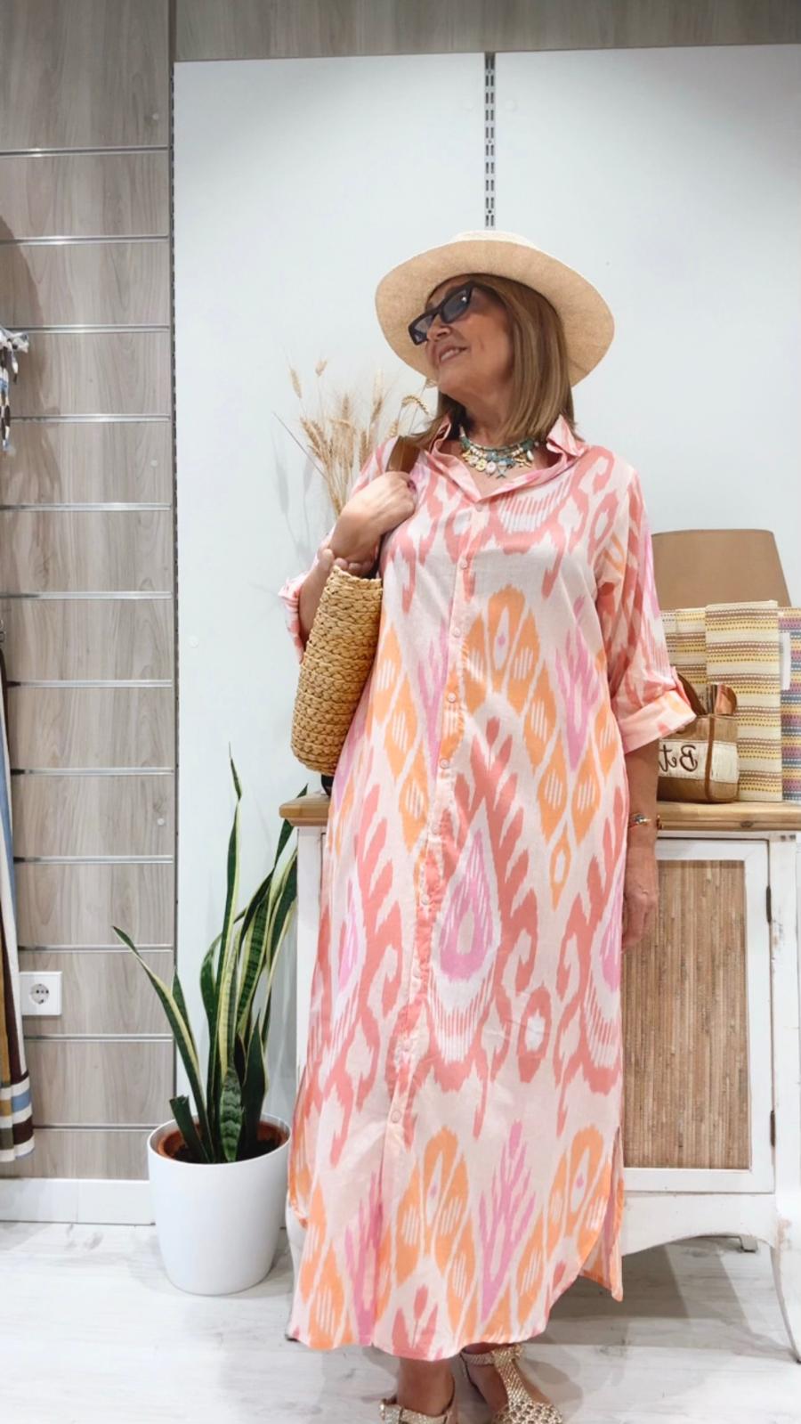 Vestido Italia Rosa