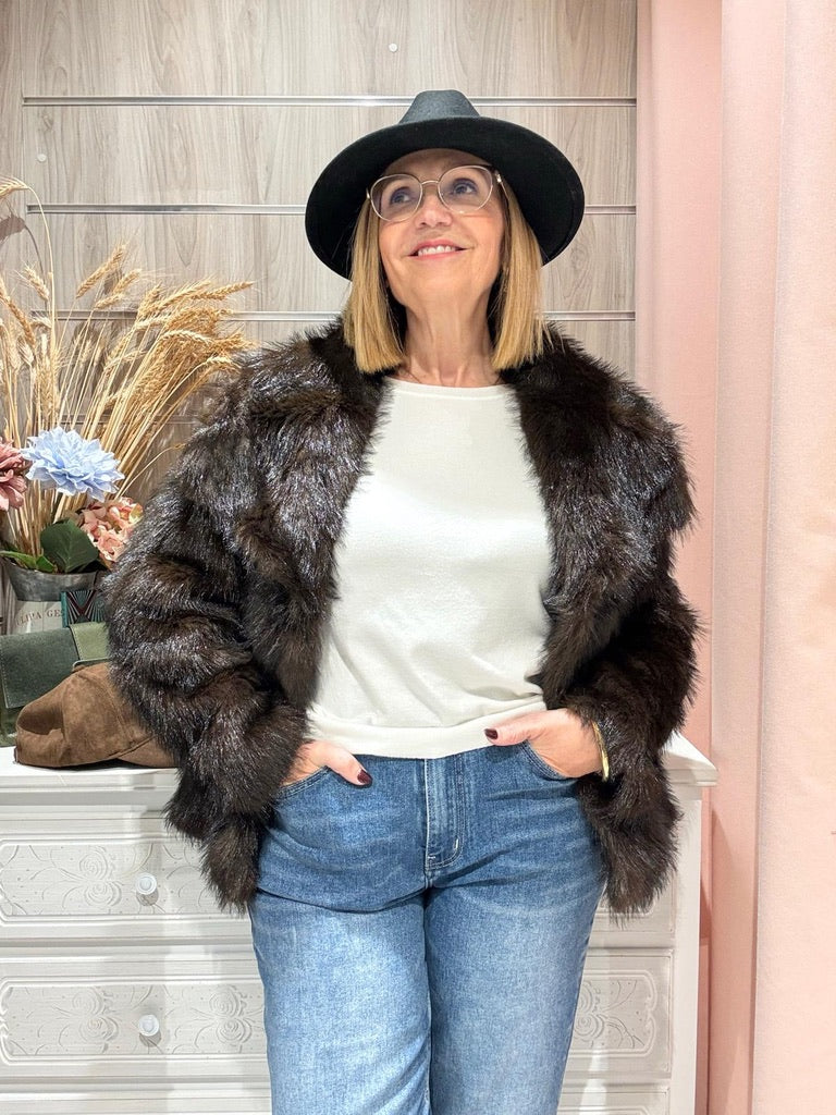 Abrigo Diana Marrón