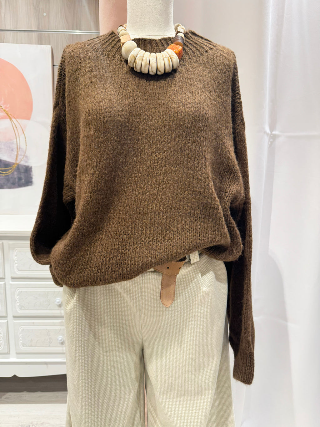 Jersey Genoveva Marrón