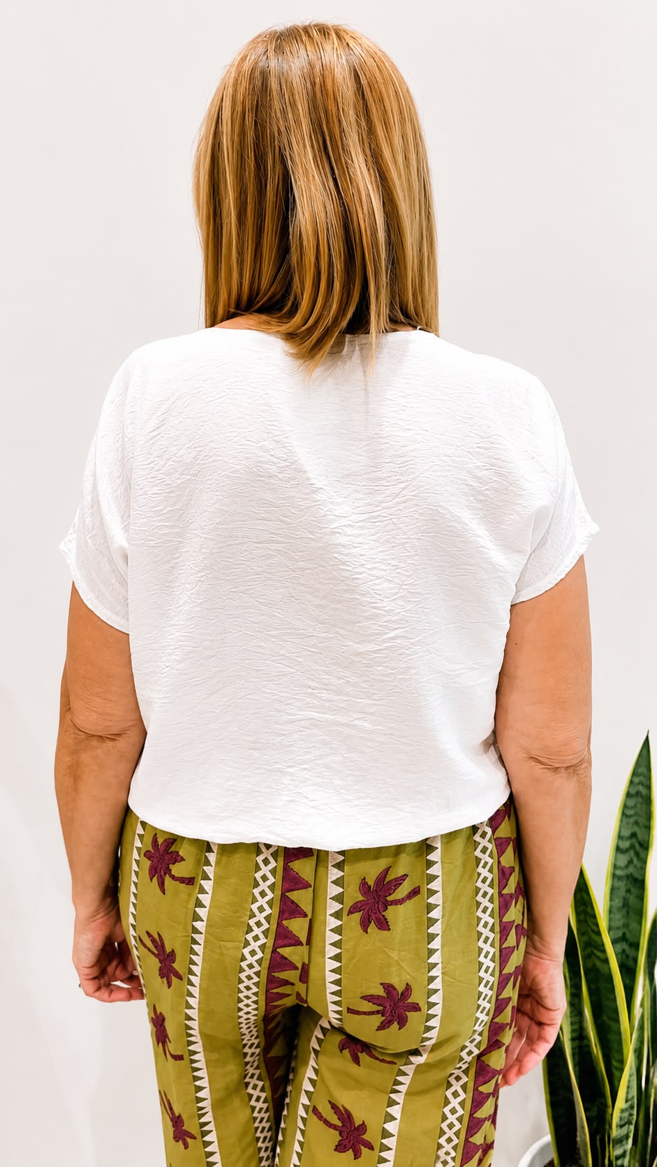 Blusa Asís Blanca