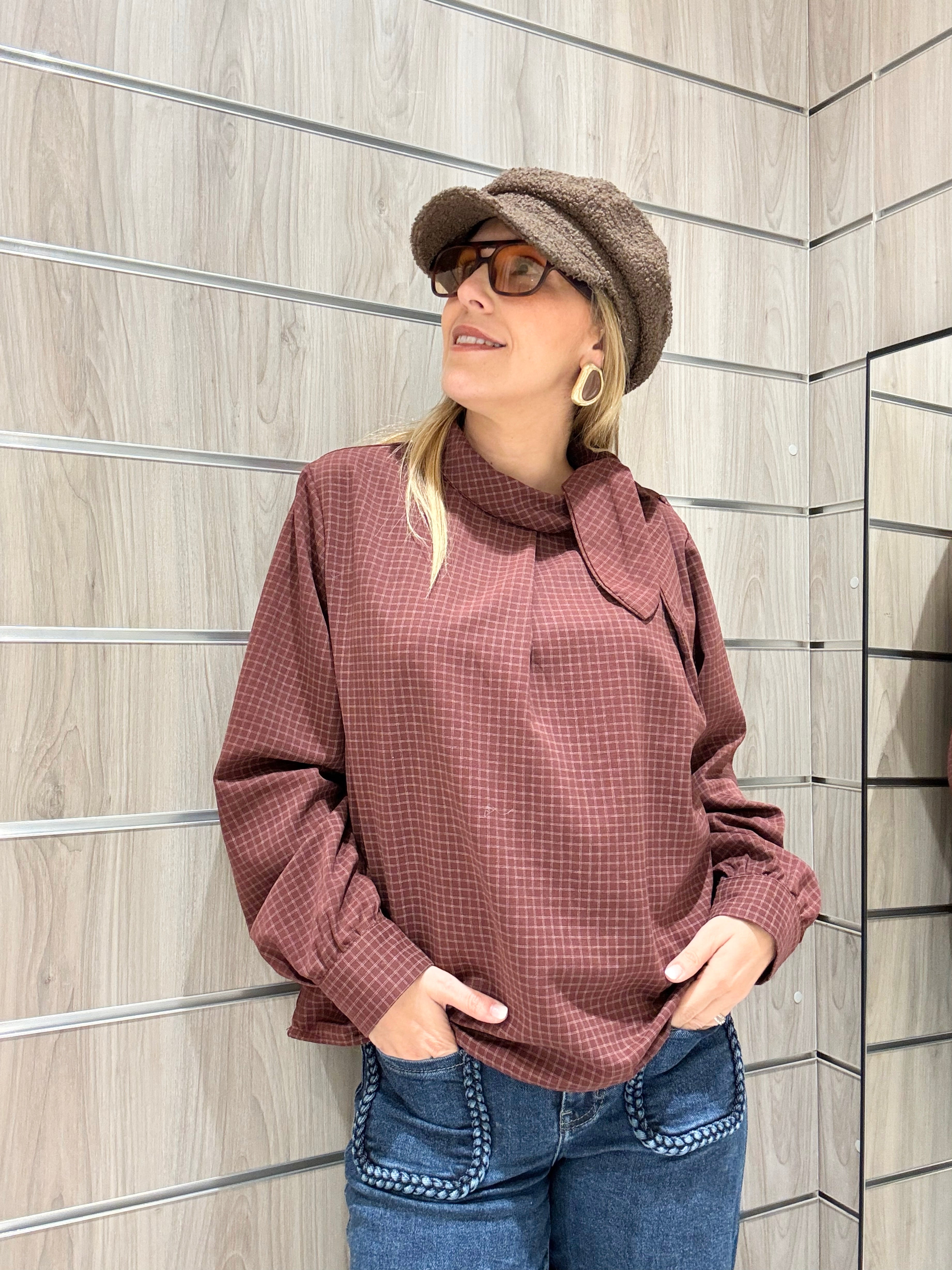 Blusa Patricia Burdeos