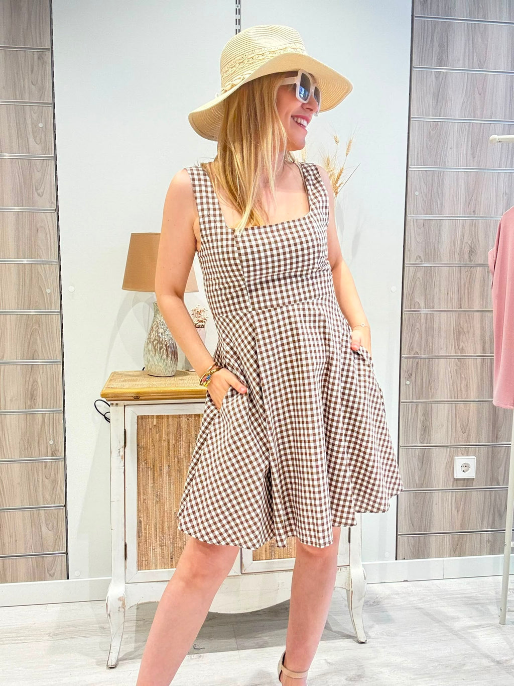 Vestido Carmín