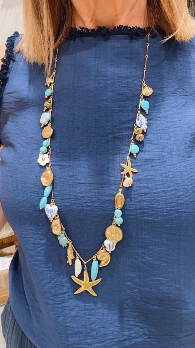 Collar Patricia Azul