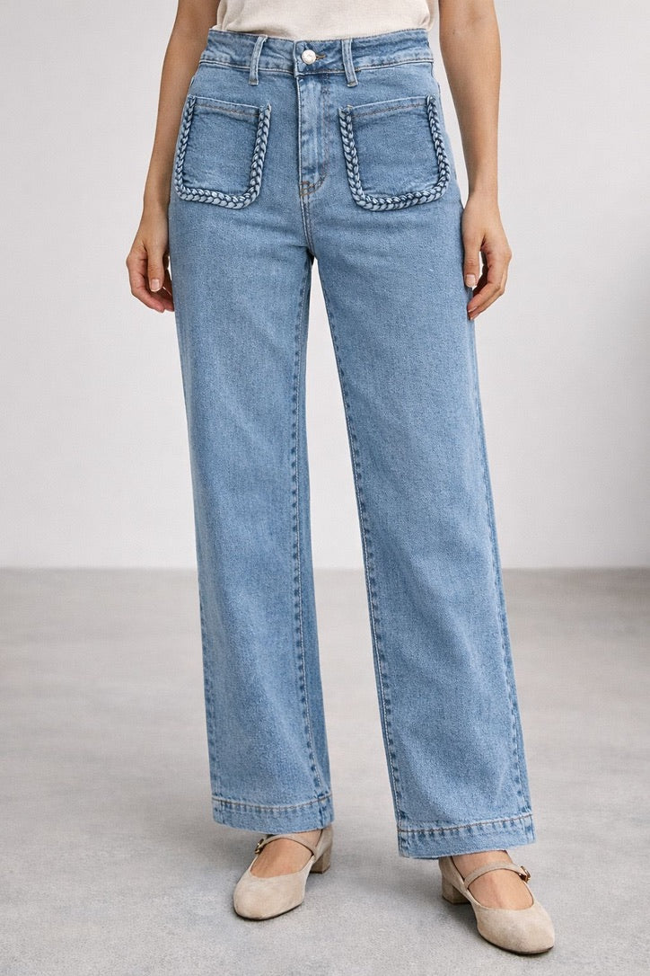 Vaquero Esther - Azul Claro