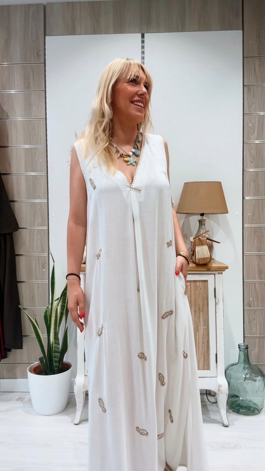 Vestido Albania Blanco