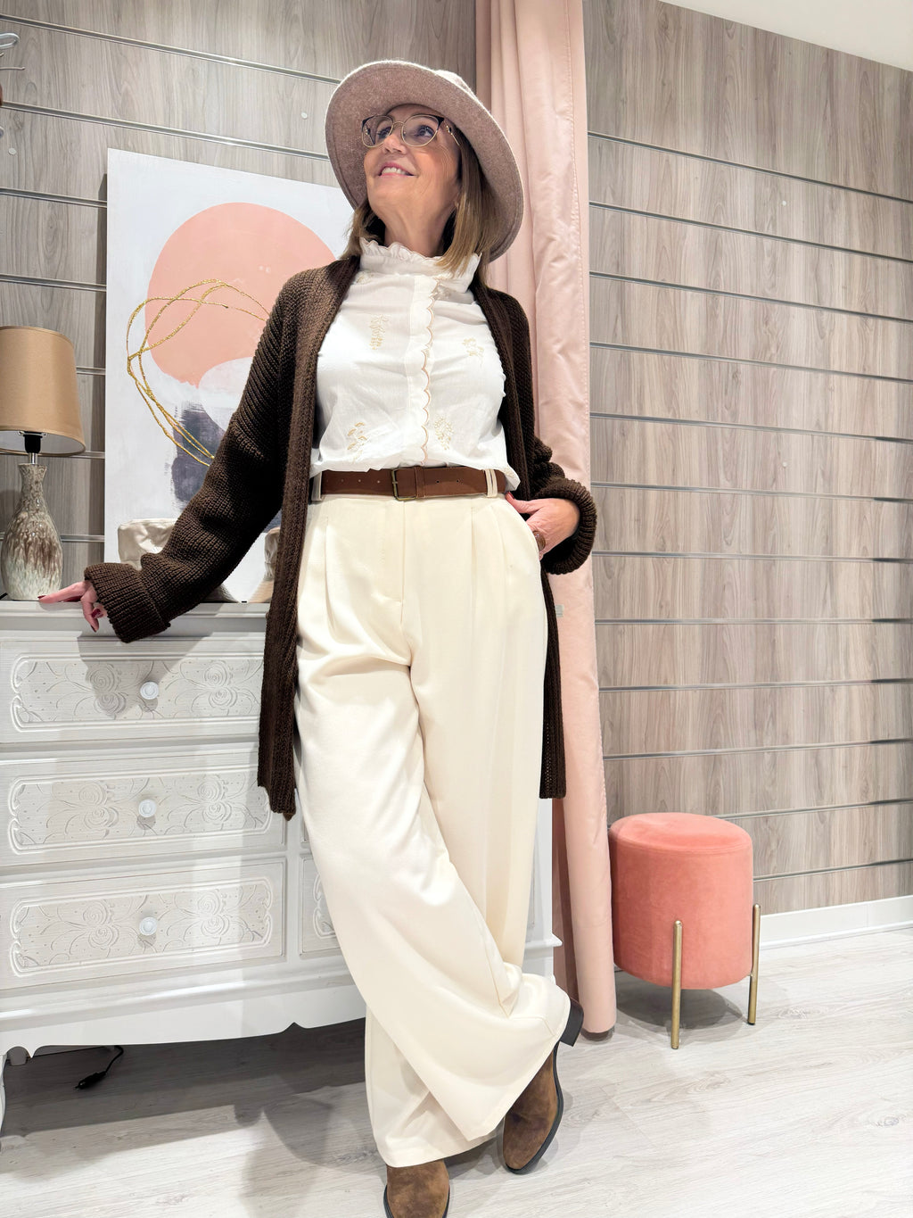 Pantalón Sofía Beige