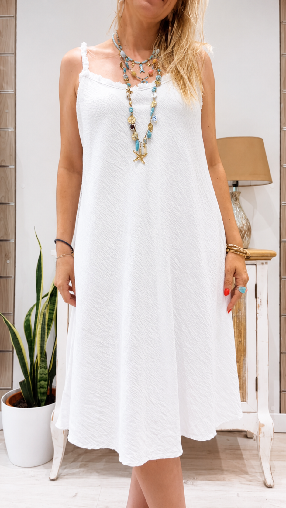 Vestido Mimosa Blanco