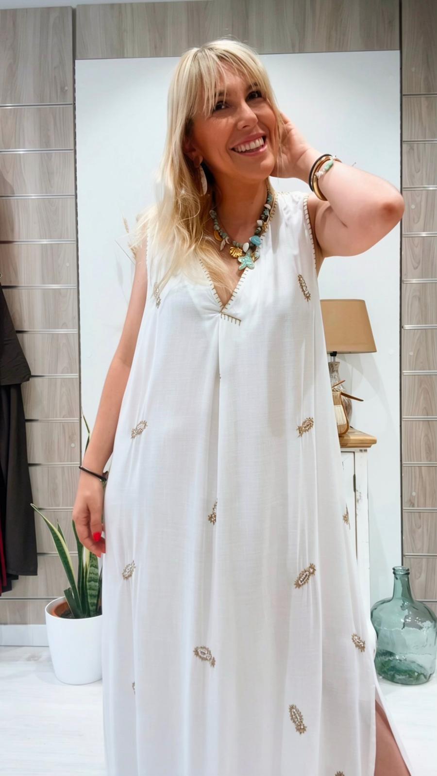 Vestido Albania Blanco