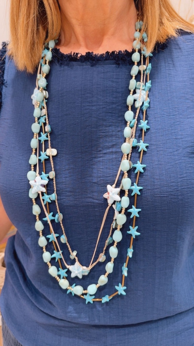 Collar Estrella Celeste