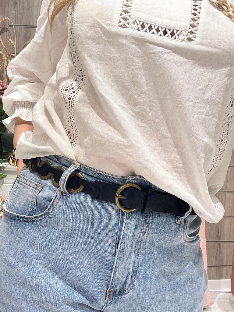 Cinturón Aitana Negro