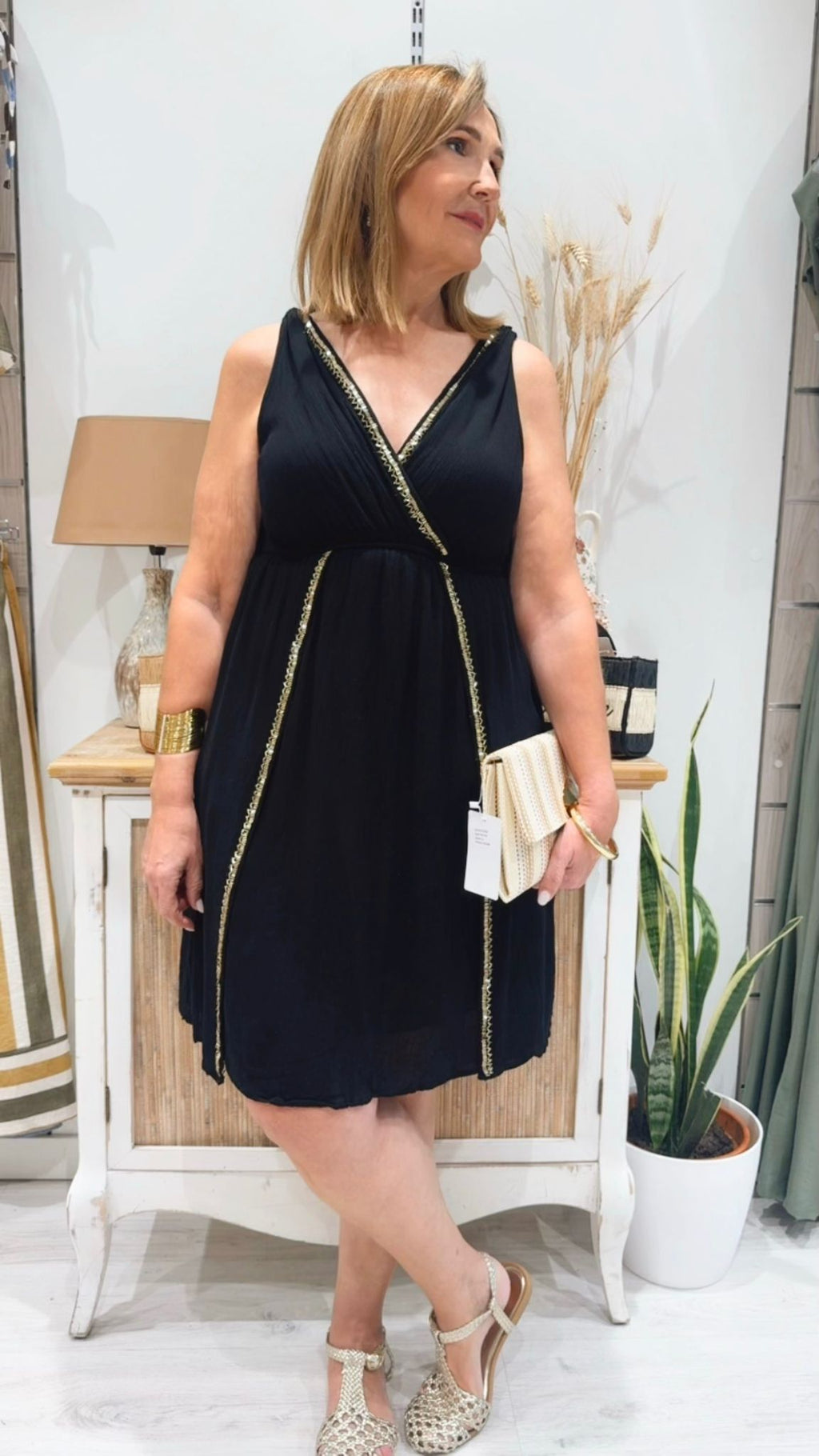 Vestido Sira Negro