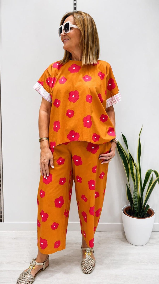 Pantalón Artena Teja