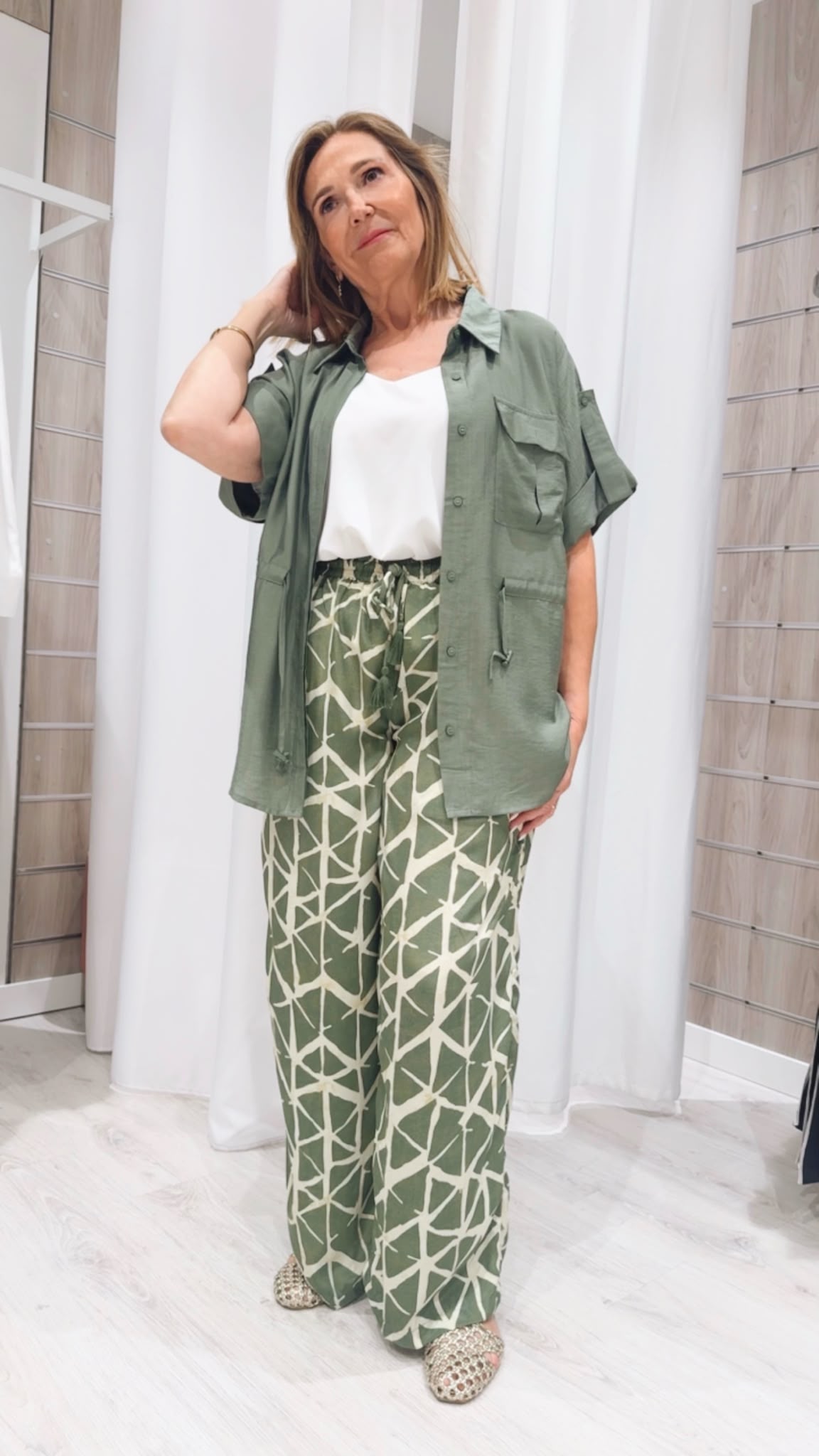 Pantalón Daniela Kaki