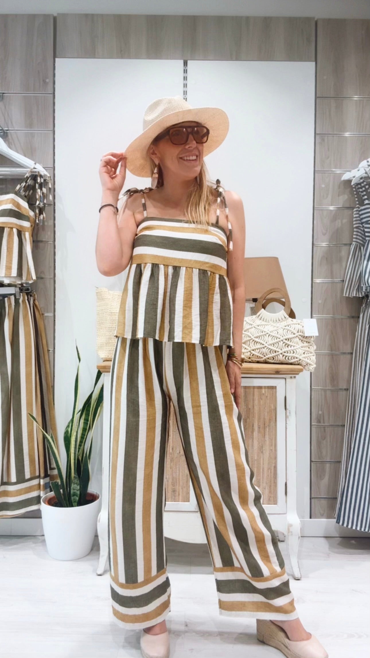 Conjunto Lucía Verde Kaki