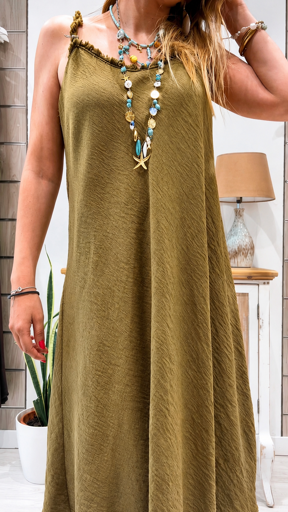 Vestido Mimosa Verde