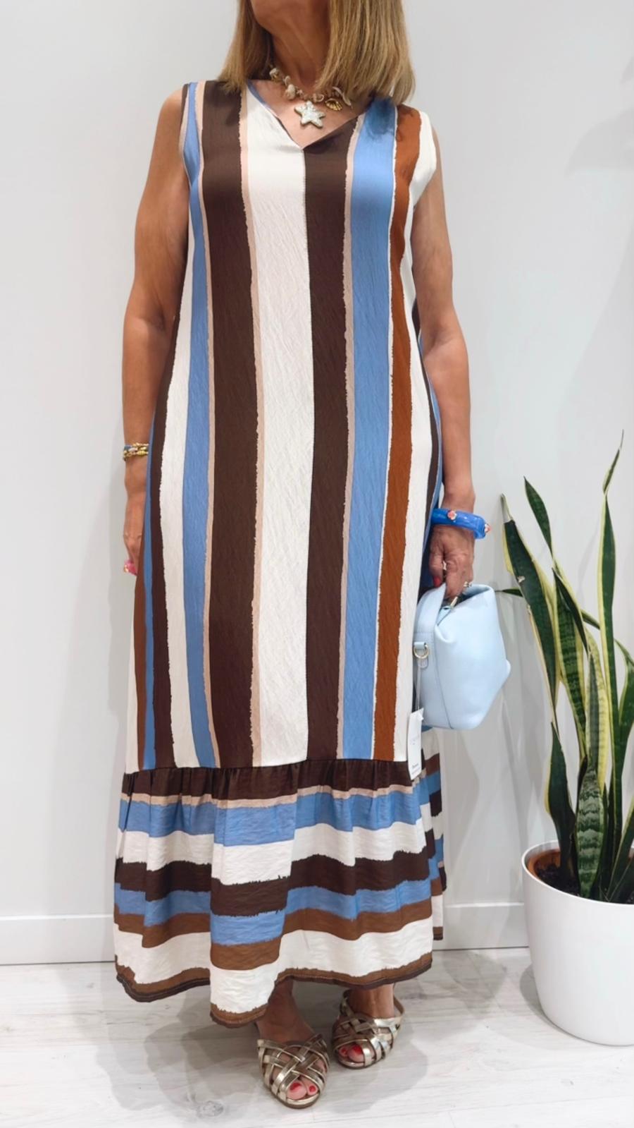 Vestido Maya Azul