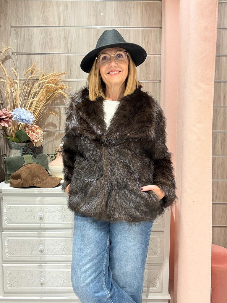 Abrigo Diana Marrón