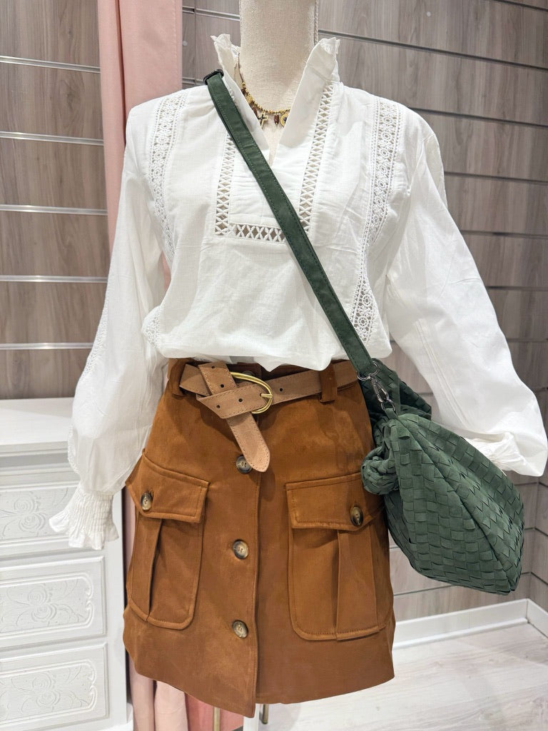 Falda Esperanza Camel