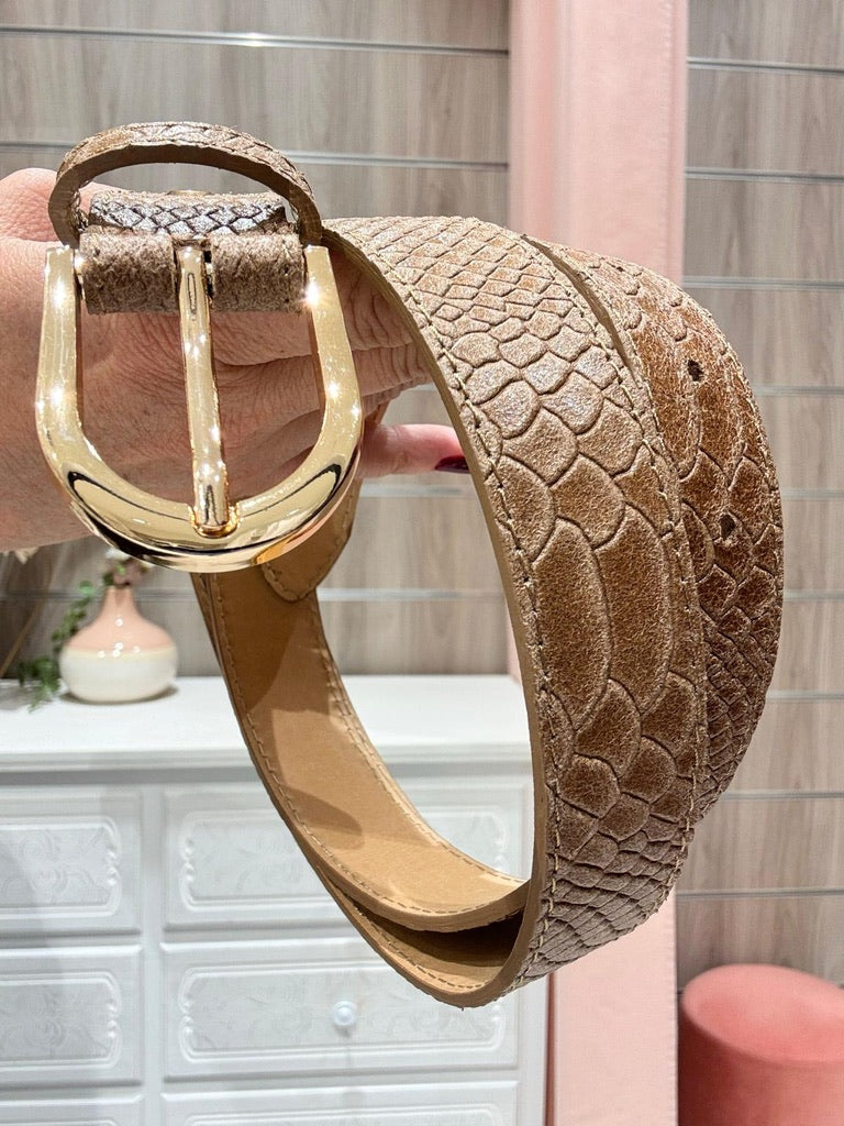 Cinturón Amaya Camel