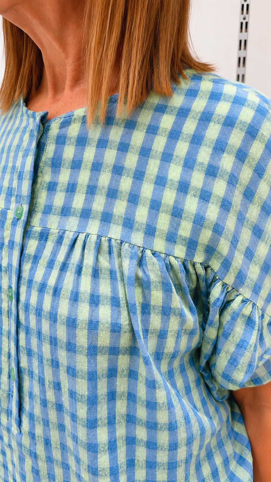 Camisa Violeta Verde