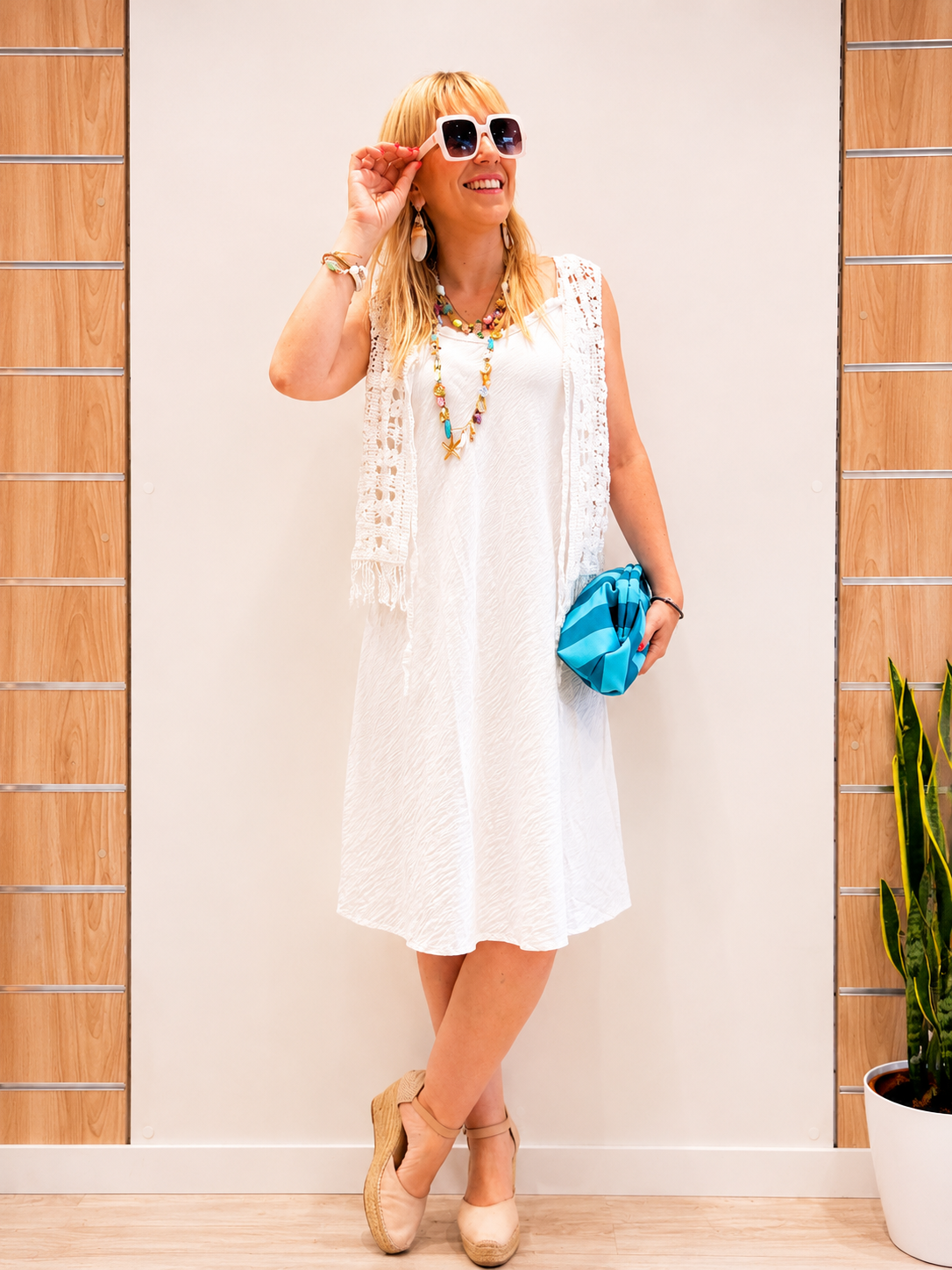 Vestido Mimosa Blanco