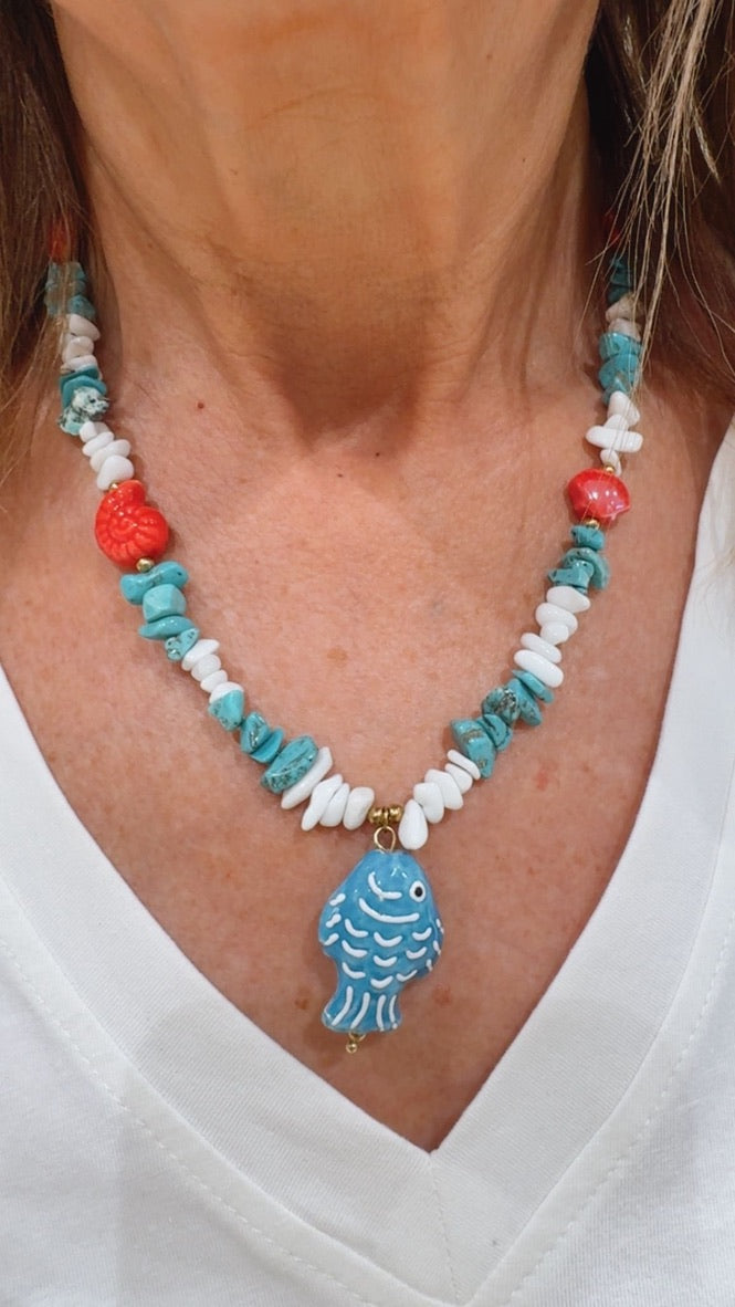Collar Lola Azul