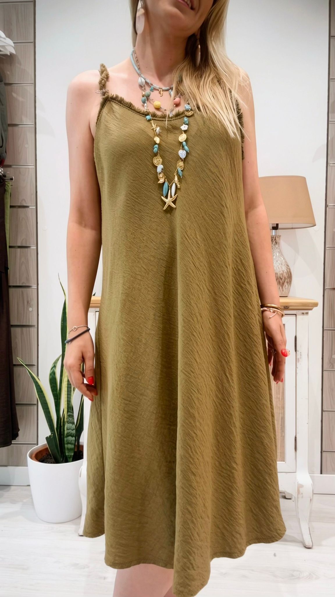 Vestido Mimosa Verde