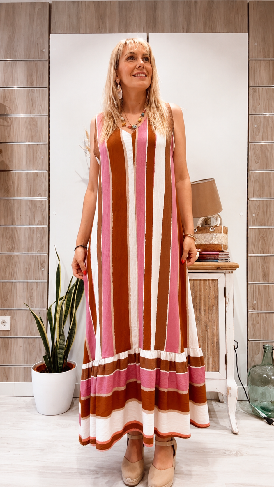 Vestido Maya Rosa