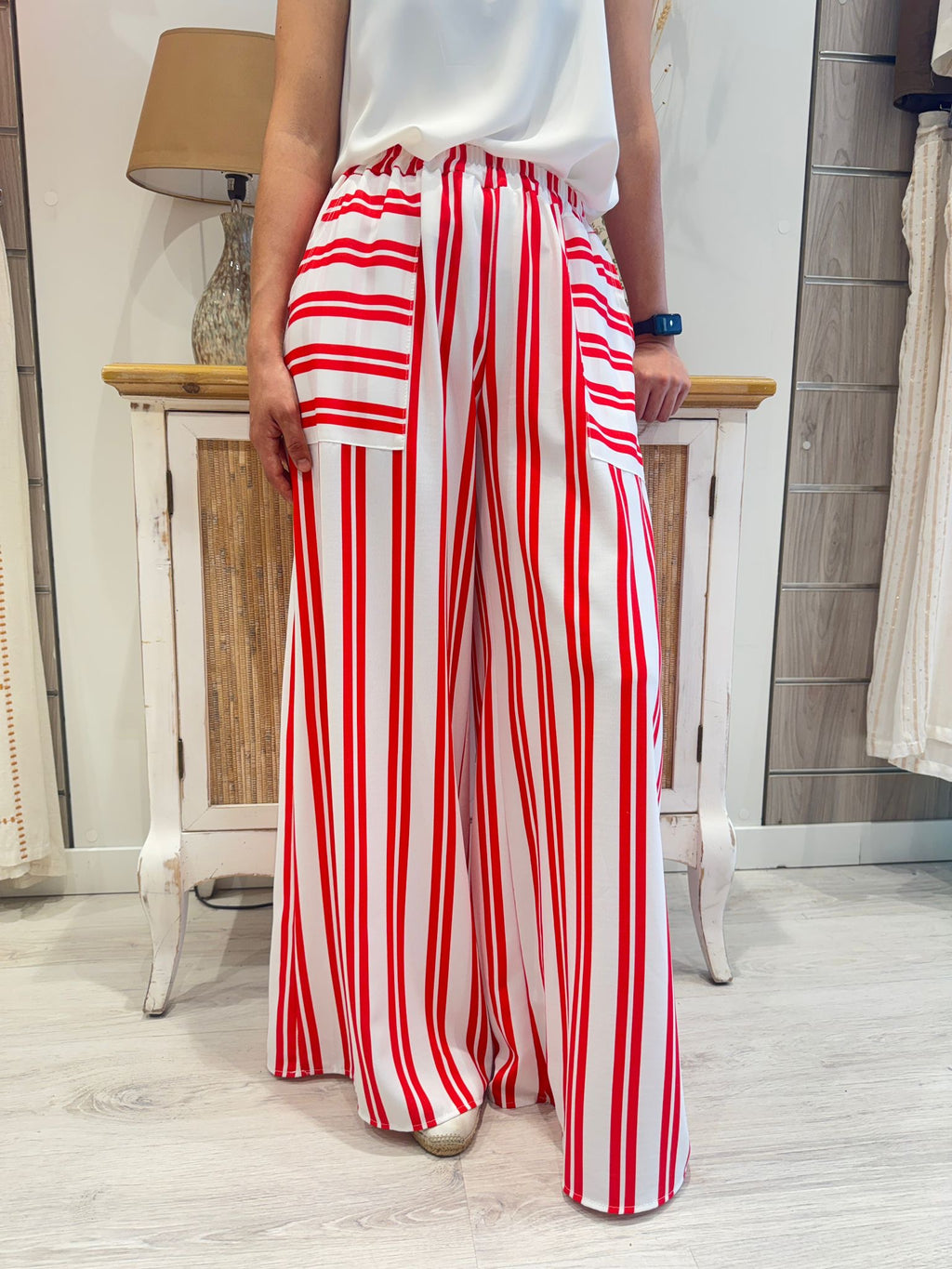 Pantalón Noemí Rojo