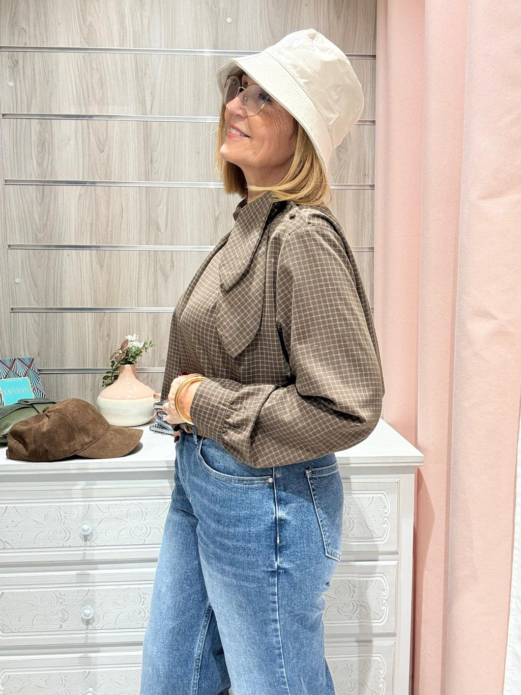 Blusa Patricia Marrón